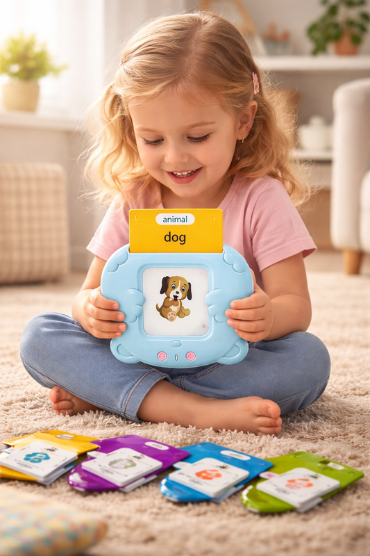 Smart Talking Flash Cards - Fun Learning Toy for Kids