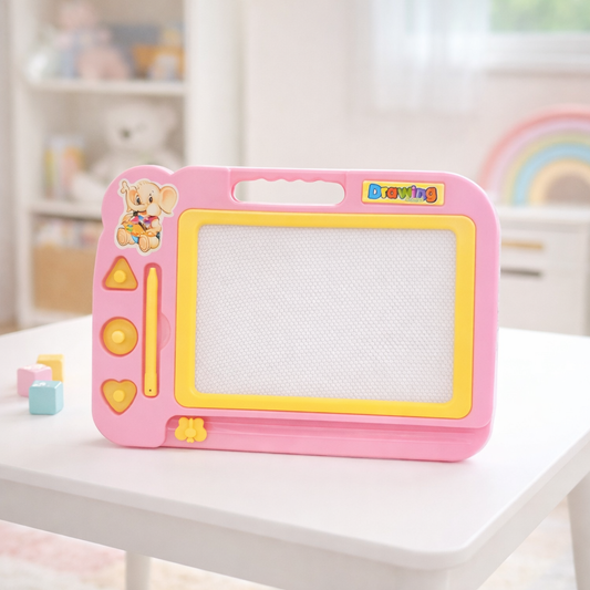 Kids Magnetic Drawing Board - Reusable Learning & Creativity Tablet